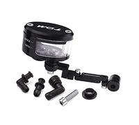 TWHSGBNH Serbatoio Liquido Freno per Yamaha TDM 900 850 Mt125 Mt03 Moto Freno Frizione Serbatoio Cilindro Serbatoio Olio Tazza con Staffa Accessori (Colore : Nero)