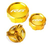 TWHSGBNH Serbatoio Liquido Freno Per YAMAHA YZFR6 YZF-R6 2010-2021 2020 2018 2017 Accessori Moto Tappo Coperchio Serbatoio Fluido Frizione Freno Anteriore (Colore : G)