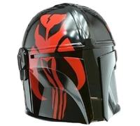 TWI - Casco da cavaliere medievale - Casco mandaloriano Boba Fett - Guerriero LARP del XV secolo - Costume cosplay per adulti per Halloween