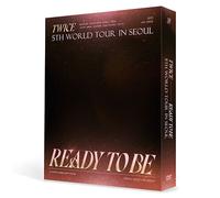 TWICE 5TH WORLD TOUR [READY TO BE] IN SEOUL DVD/3DISC+P.Book+4 Photo+9 Card+POB