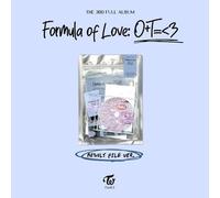TWICE Formula of Love: O+T=<3 (Result File Version) (CD) Album