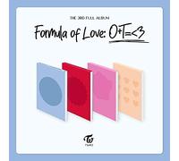 TWICE - Formula of Love: O+T=<3 (Vol.3) Album+Pre-Order Benefit+Folded Poster+Extra Photocards Set (EXPLOSION ver.)