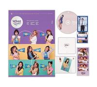 TWICE - TWICE - 5th Mini Album [What is Love?] (B Ver.) Photobook + CD-R + Photo Card + Scratch Photocard + Lyrics Book + Clear Postcard + Sticker + 2 Pin Button Badges