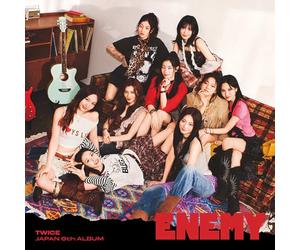TWICE - TWICE - Japan 6th Album [ENEMY] (Regular Ver.) CD + Booklet + 5 Extra Photocards