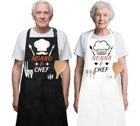 Twidels Idee Nonni regalo Per Nonni 2 Pezzi Grembiule Masterchef Regali Per I Nonna Regalo Per I Nonno Dai Nipoti Idee regali Nonni Natale Regali Festa Dei Nonni Regalo Festa Dei Nonni