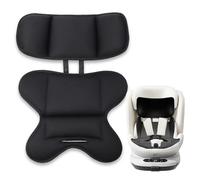 Twievo Inserto per seggiolino auto per neonati, inserto per seggiolino auto e cuscino di supporto per la testa, compatibile con passeggini Doona, cuscino per passeggino, protezione dagli urti, nero