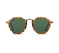 TWIG Occhiali da sole KLIMT uomo/donna UV400 aste flex (Tortoise Green)