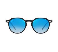 TWIG Occhiali da sole MAILER uomo/donna UV400 tondi rotondi vintage (Fresh Blue)
