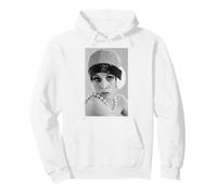Twiggy Icona Culturale Oscillante Anni Sessanta Moda 1966 Felpa con Cappuccio