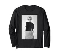 Twiggy Modella Swinging Sixties Singer Maglia a Manica