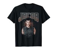 Twilight Distressed Photo Jacob Werewolf Retro Movie Maglietta
