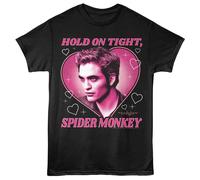 Twilight - Edward Cuore Ragno Scimmia - Stampa Frontale Adulto Solid T-Shirt -