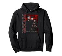 Twilight Edward Jacob Bella Photo with Red Text Movie Felpa con Cappuccio