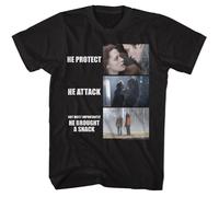 Twilight - Egli Protect Attack - American Classici - Solido Nero Adulto Corto Sl