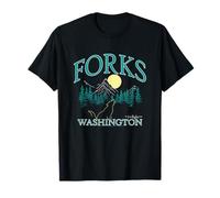 Twilight Forks Washington Maglietta
