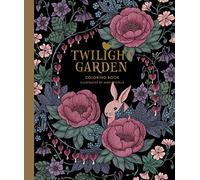 Twilight Garden Coloring Book: Published in Sweden as "Blomstermandala"