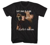 Twilight - i Am Hotter Than You - American Classici - Solido Nero Adulto Corto