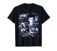 Twilight I Run with The Wolves Jacob Werewolf Retro Movie Maglietta