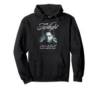 Twilight Lion And Lamb Script Edward Portrait Movie Felpa con Cappuccio
