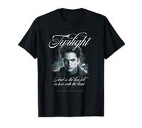 Twilight Lion And Lamb Script Edward Portrait Movie Maglietta