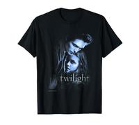 Twilight Main Poster Edward and Bella Blue Embrace Movie Maglietta