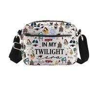 Twilight Merch - Borsa a tracolla per fan dei vampiri, regalo per i fan di Bella Edward, Tw Era Cross2, medium
