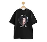 Twilight Nero Team Jacob T-shirt a maniche corte Donne