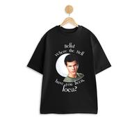 Twilight Nero Where Have You Been Loca? T-shirt a maniche corte Donne