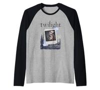 Twilight Polaroid Edward And Bella Together Forever Movie Maglia con Maniche Raglan