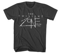 Twilight Zone T-Shirt Uomo Maniche Corte Logo 80S Smoke Girocollo Preshrunk