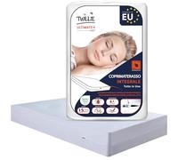 Twillie - Coprimaterasso integrale 120x200x25 cm impermeabile - Qualità superiore - Anti cimice - Oeko-TEX® - con il trattamento AEGIS® Antiacaro, antibatterico -Fodera per materasso prodotto nell'UE