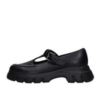 TWILLY BABE 0012019586.02.0A01 Mocassini e slip on VOILE BLANCHE Donna Nero Amv0