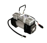 Twin-Air Kit compressore bicilindrico 12V 200W 7 bar con manometro e luce a led