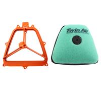 Twin Air Powerflow Yamaha Yz 250f/yz 450f/yz 450fx/wr 450f 18-20 Air Filter Kit Verde,Arancione