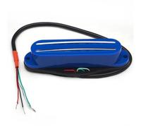 Twin Blade Humbucker Pickup Mini Humbucker Dual Rail per chitarra elettrica FD ST Sostituzione Multi Color Pickup-Set Chitarra Elettrica(Deep Blue)