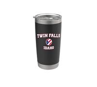Twin Falls Idaho (Idaho) Bicchiere termico in acciaio inox doppia parete