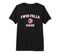 Twin Falls Idaho (Idaho) Maglietta Premium
