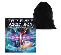 Twin Flame Ascension Take Me Home Oracle Deck Us Games Systems Con Borsa TFA55