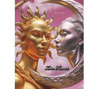 Twin Flame Composition Notebook: Matte Finish * "Two mirrors, one light." at the top of every 11th Page. * 8 x5 * Wide lined