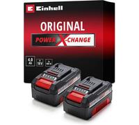 Twin pack 4.0Ah batterie 18V Einhell per dispositivi Power X-Change