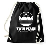 Twin Peaks Borsa Da Sport Logo David Lynch