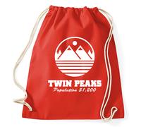Twin Peaks Borsa Da Sport Logo David Lynch