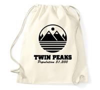 Twin Peaks Borsa Da Sport Logo David Lynch
