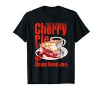 Twin Peaks Cherry Pie and Joe RR Diner TV Show Maglietta