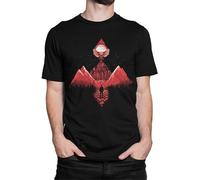 Twin Peaks Dale Cooper Art T-Shirt, Cotton Tee T-Shirt Black L