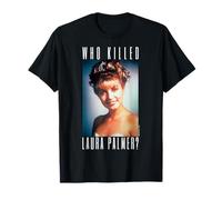 Twin Peaks Laura Palmer Portrait Text V3 Maglietta