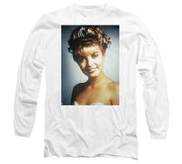 Twin Peaks Laura Palmer T-Shirt Unisex a Maniche Lunghe, Bianco, M