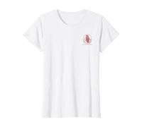 Twin Peaks Red Owl Pocket Maglietta, Donna, Bianco, 3XL
