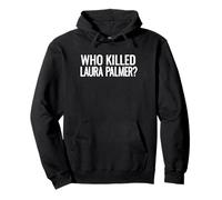 Twin Peaks Who Killed Laura Palmer White Felpa con Cappuccio