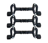 Twin Pushchair Connector, Stroller Connecting Adapter, 7.8in/20.0cm 3.5in/9.0cm Sturdy Locking Mechanism Detachable Pram Accessory Linker for Travel, Walking, Shopping